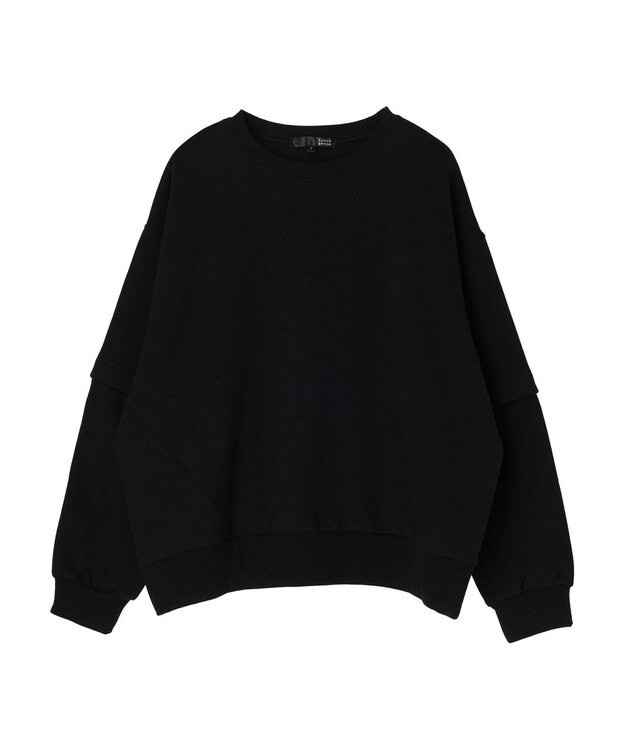 Green Parks ・ＳＵＧＡＲ　ＳＰＯＯＮ　２ｗａｙウラキモウプルオーバー Black