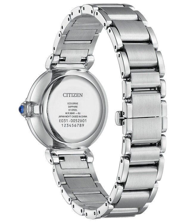 CITIZEN 【シチズン エル】きらめくダイヤモンドのアクセントが華やぐジュエリーのような腕時計 広告モデル シルバー