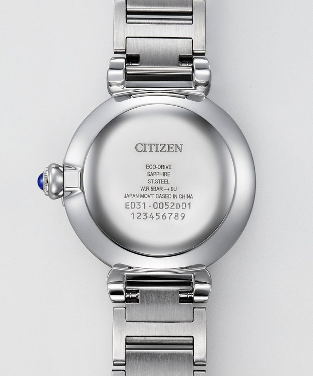 CITIZEN 【シチズン エル】きらめくダイヤモンドのアクセントが華やぐジュエリーのような腕時計 広告モデル シルバー