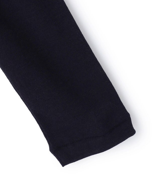 BEIGE， 【洗える】SORE / コットンシアークルーネックカットソー Navy