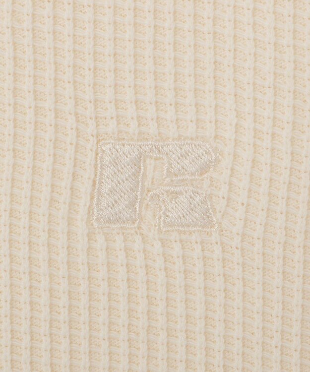 AMERICAN HOLIC 【RUSSELL】ワッフルガゼットTシャツ Ivory