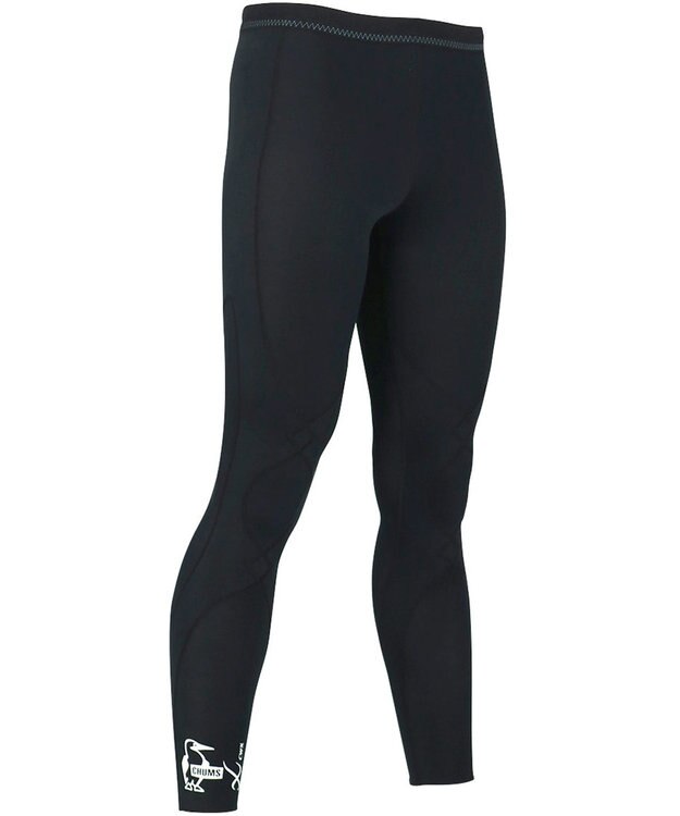 CW-X 【MEN】 CW-X 【CHUMS (チャムス)コラボ】 メンズスポーツタイツ ひざの負荷・運動時の筋肉の疲労を軽減 ロング丈 ジョギング ウォーキング メンズ LNO310 /ワコール ダークブラック