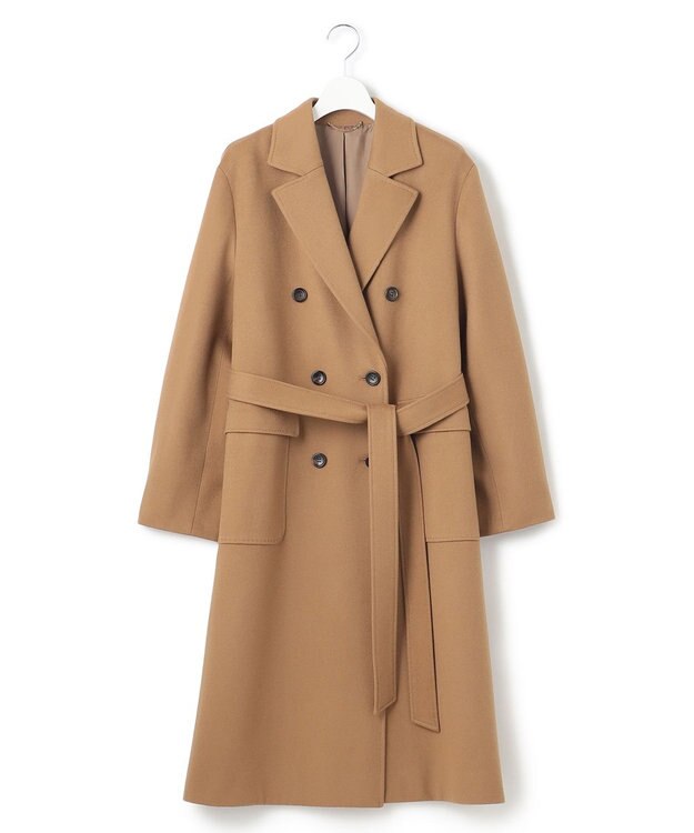 23区 LOROPIANA(ロロピアーナ) スーパー ウール チェスターコート キャメル系