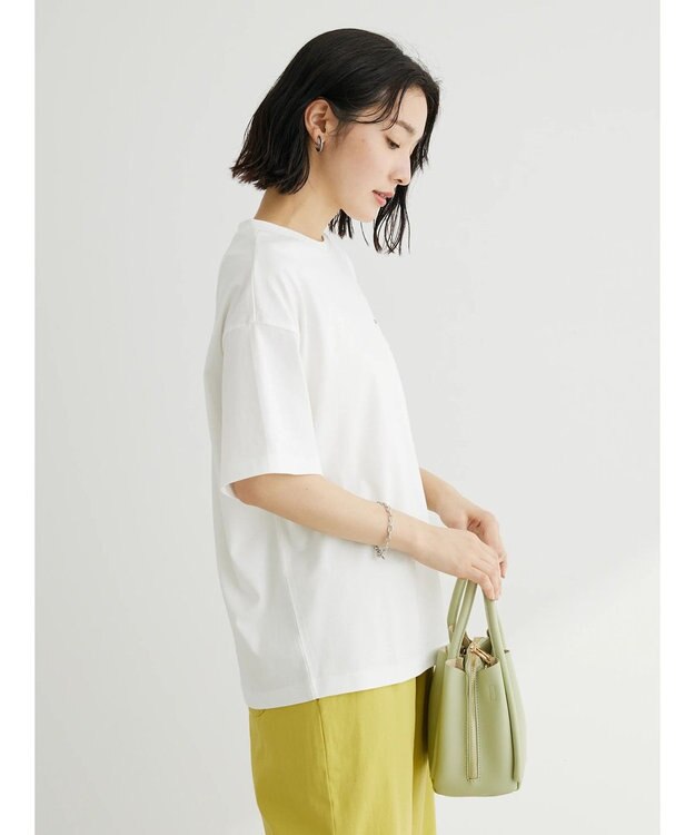 Green Parks バックフォトボックスＴシャツ Off White