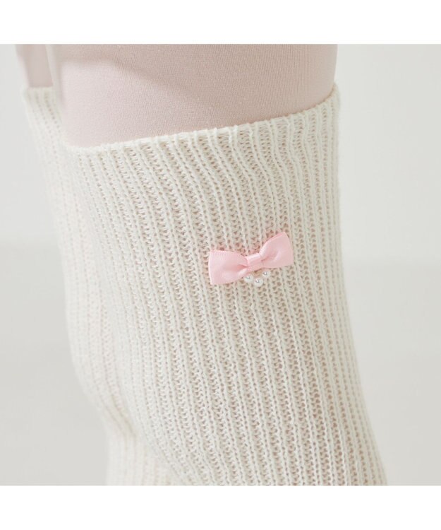 Chacott レッグウォーマー オフホワイト