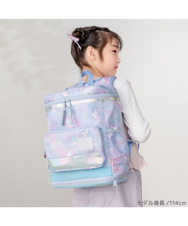 Mother garden マザーガーデン ユニコーン スクエアリュック 【Mサイズ】  《ミルキーウェイ水色》 ミルキーウェイ水色