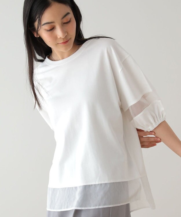 Green Parks シアードッキングプルオーバー Off White