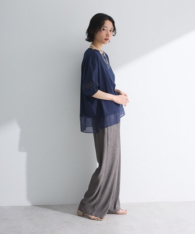 Green Parks シアードッキングプルオーバー Off White