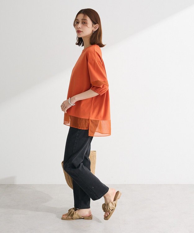 Green Parks シアードッキングプルオーバー Off White