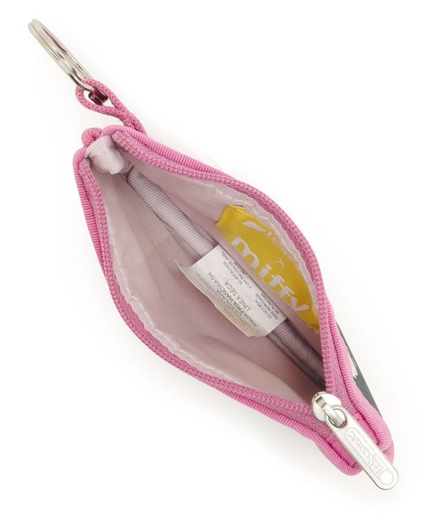 LeSportsac KEY CARD HOLDER/ミッフィーオーチャードグリーン/ピンク ミッフィーオーチャードグリーン/ピンク