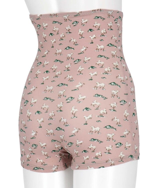 une nana cool ハラマキ付きショーツ MADE WITH LIBERTY FABRIC スモークピンク