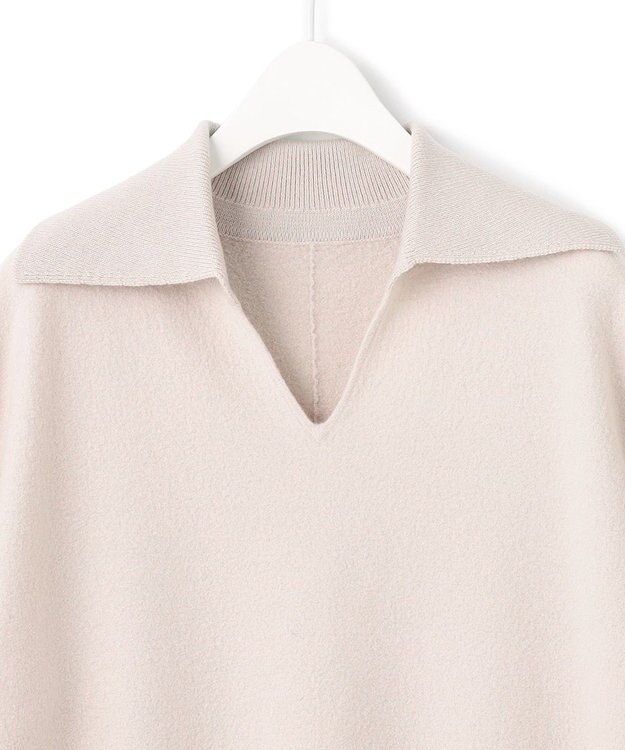 ICB L ミルドウール ニットワンピース トープ系