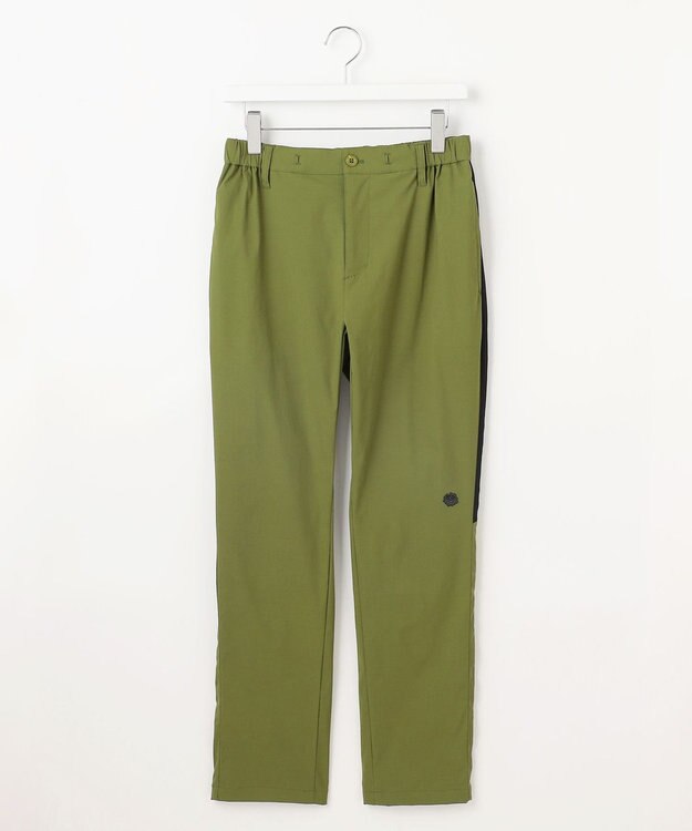 PW CIRCULUS 【撥水加工/ ストレッチ】【MEN】ベンチレーション テーパードパンツ ゴルフ カーキ系