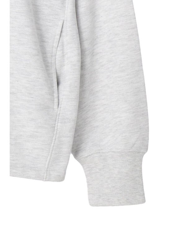 Green Parks 裏毛パーカー Gray Mixture