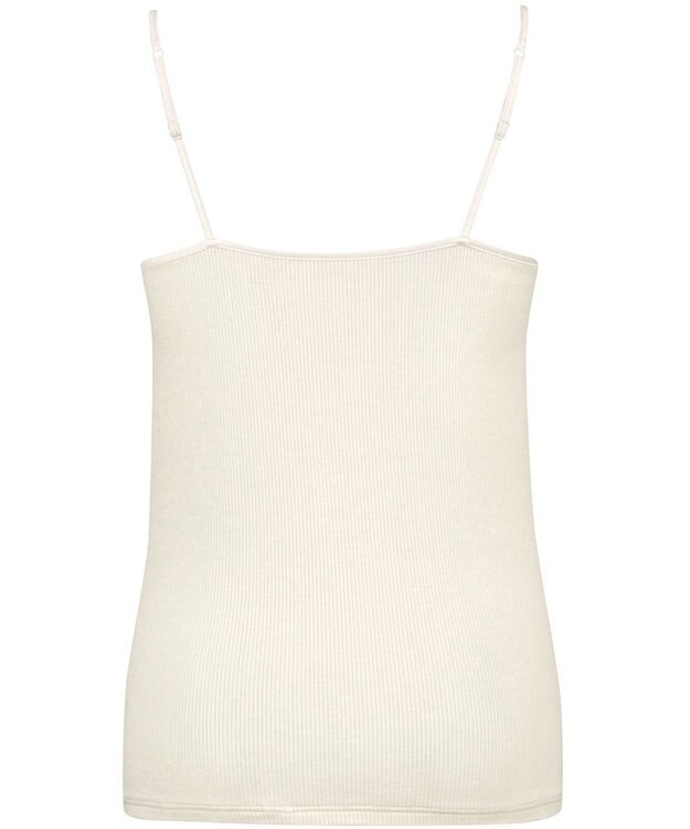 Wing キャミソール 【ブラがひびきにくいリブインナー】 ブラがちら見えしにくい 肌側綿100%(身生地部) 吸汗速乾性(身生地部) EL1010 ウイング／ワコール クリーム