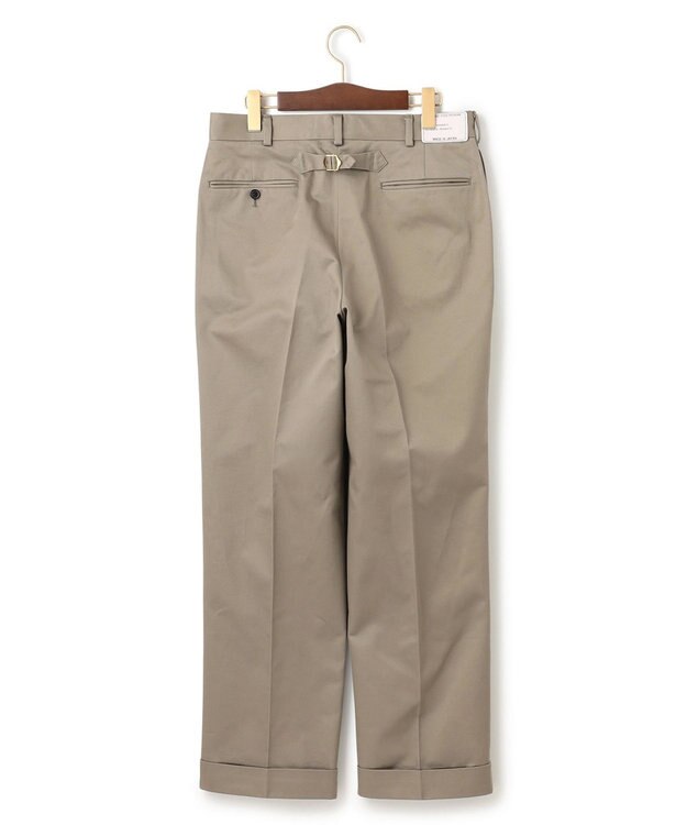 J.PRESS MEN 【J.PRESS ORIGINALS】WEST POINT PIPED STEM TROUSERS / JAPAN MADE カーキ系