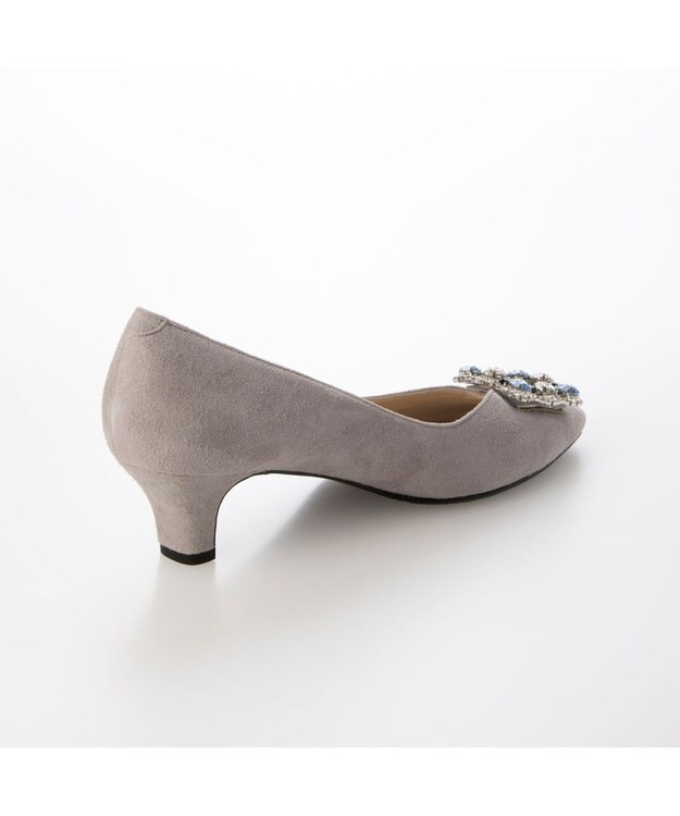 Riz raffinee <Riz raffinee>ビジューバックルパンプス グレースエード