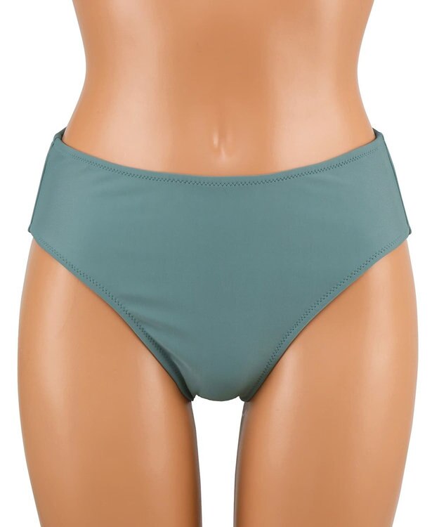 San-ai Resort（三愛水着楽園） ロングパンツセット水着　9M・11L【Coral veil（コーラルヴェール）】 グリーン