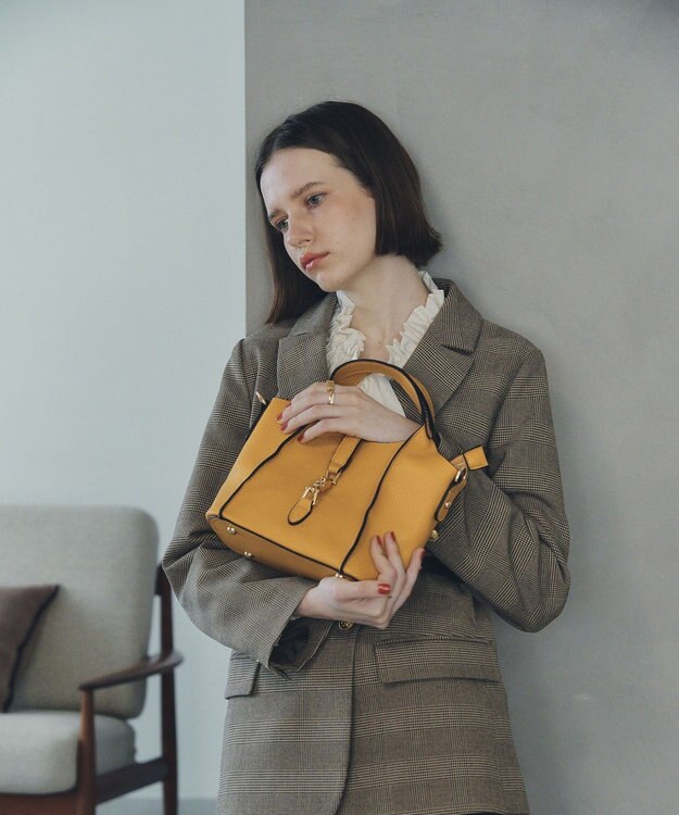 YECCA VECCA 4wayミニバッグ Mustard