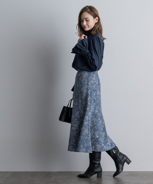 ONWARD Reuse Park 【#Newans】ブラウス秋冬 ネイビー