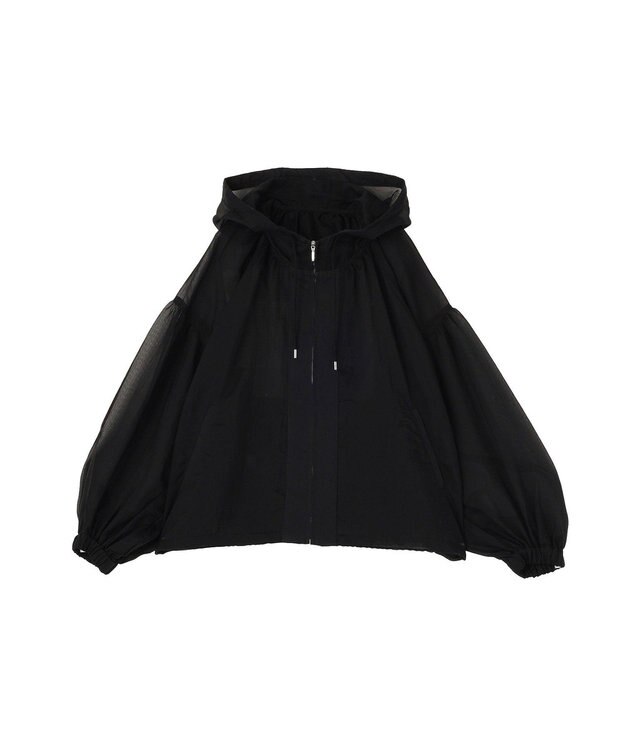 AMERICAN HOLIC シアーリップストップブルゾン Black