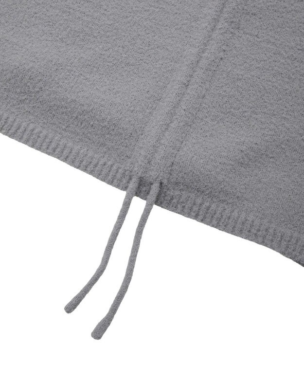 earth music&ecology パウダーシャギーシャーリングニットミニワンピース Gray