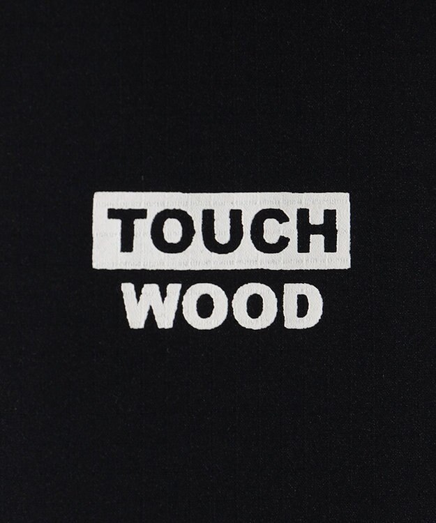 PW CIRCULUS 【MEN】【ストレッチ / 通気性】ロゴ オープンカラー シャツ ブラック系