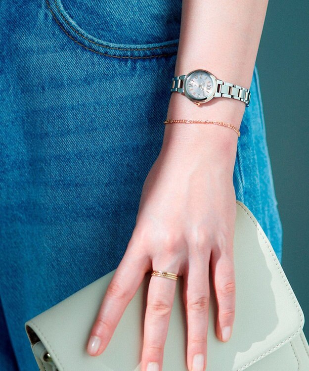 CITIZEN 【人気ロングセラー】エコ・ドライブ電波時計 防水 / ビジネス 就活 ギフトにも◎ ES9434-53W ピンク