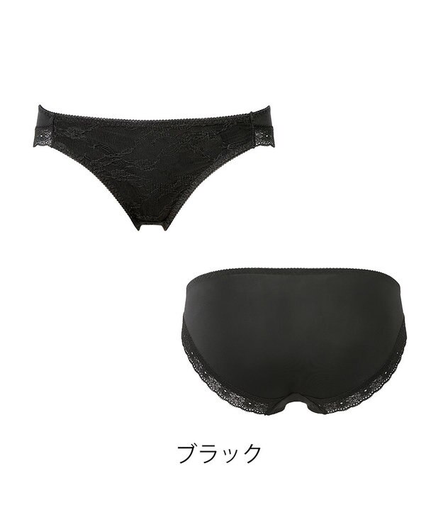 BRADELIS New York 【NuBra】オレリー ショーツ デザインヌーブラ ブラック