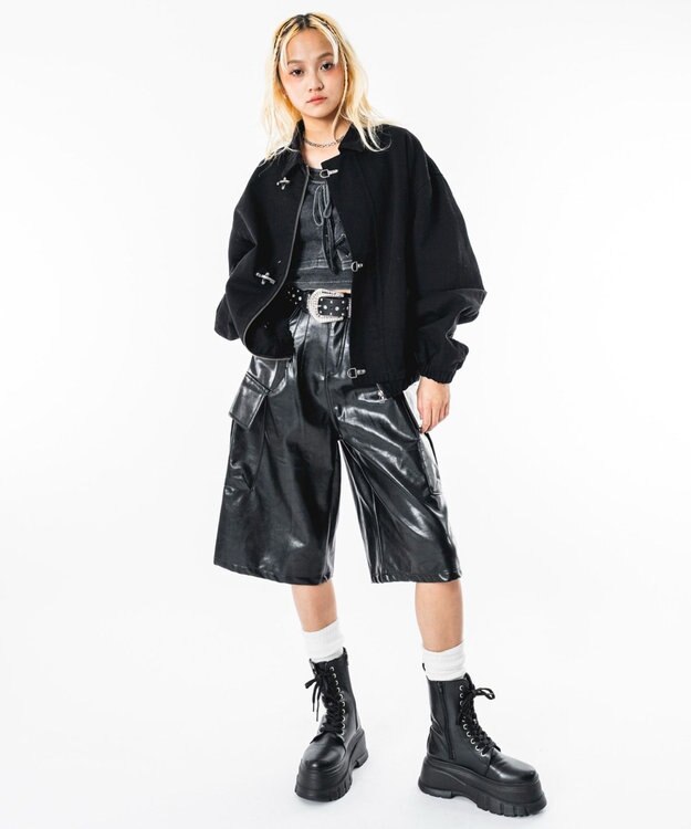 WEGO 【ユニセックス着用ITEM】ファイヤーマンジャケット ブラック