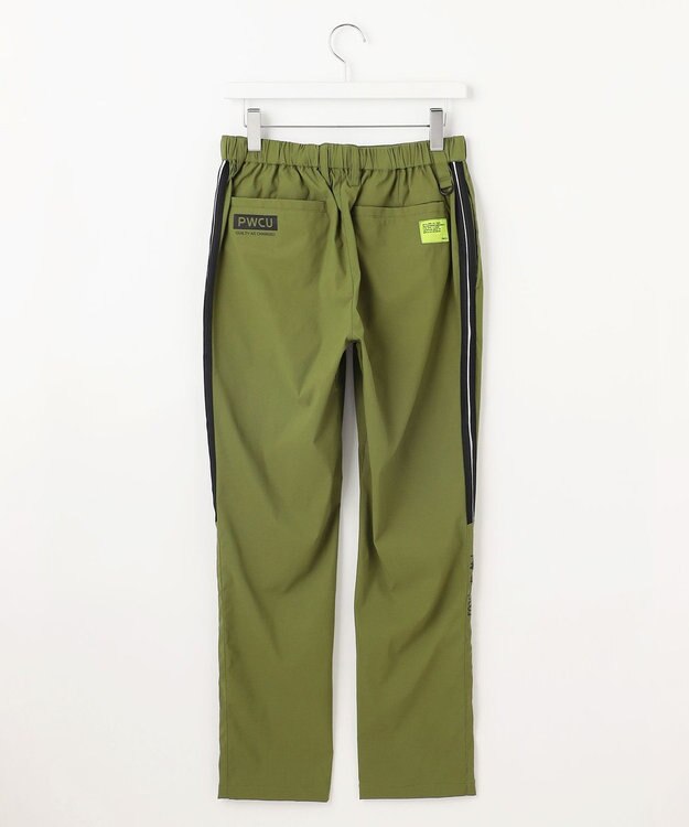 PW CIRCULUS 【撥水加工/ ストレッチ】【MEN】ベンチレーション テーパードパンツ ゴルフ カーキ系