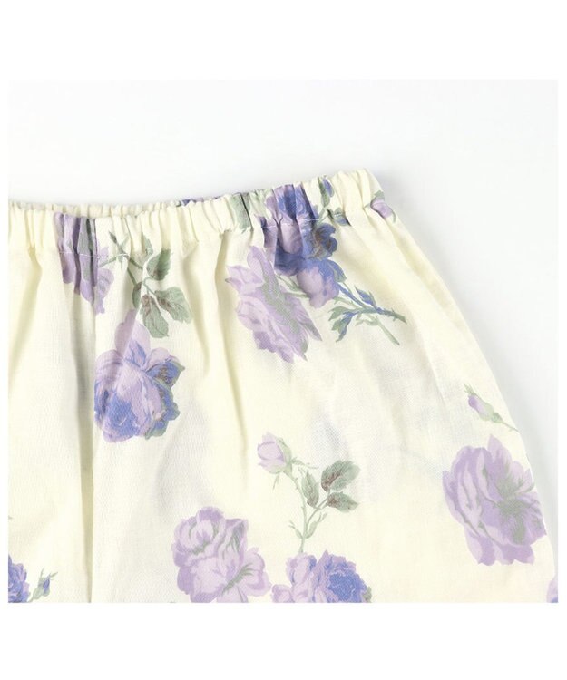 Wing パジャマ 長袖 長ズボン 綿100%(本体) 二重ガーゼ レディース EP5073 ウイング／ワコール クリーム