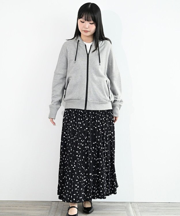 FORFORMO Back drape Parka バックドレープパーカー ライトグレー