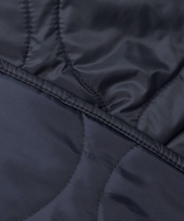 J.PRESS YORK STREET 【UNISEX】キルティング シャツジャケット ネイビー系