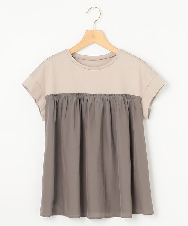 組曲 【WEB限定】カッセンセット ワンピース グレージュ系