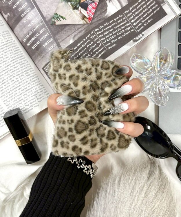 WEGO レオパードマルチポーチ ブラウン