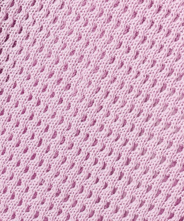 uncrave メッシュニット タイトスカート ライトピンク