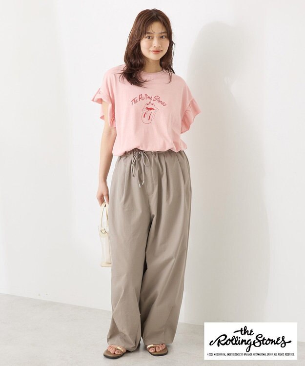 AMERICAN HOLIC 【KISS/The Rolling Stones】Tシャツ Pink