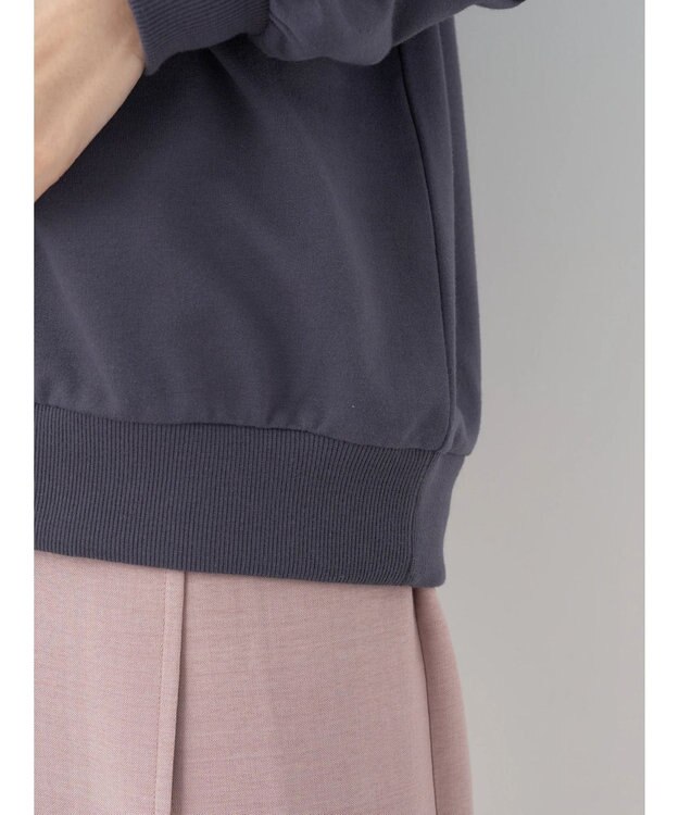 earth music&ecology テニスクラブロゴロンＴＥＥ Charcoal Gray