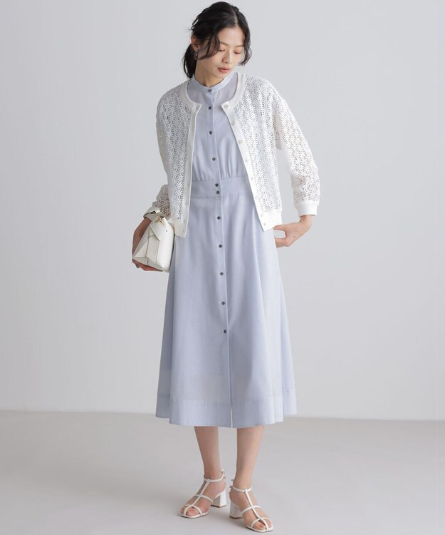 組曲 ブロードノット2WAYソフトショルダー バッグ アイボリー系