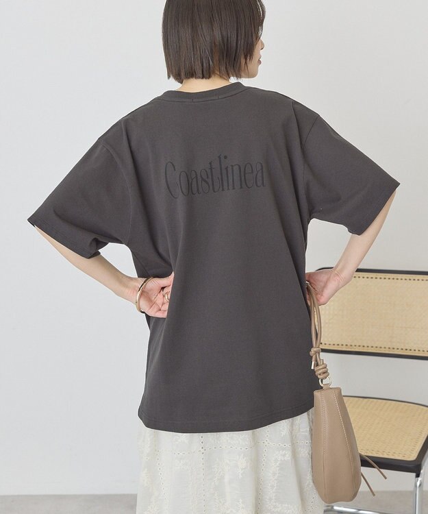 AMERICAN HOLIC COASTLINEA ロゴTシャツ Black