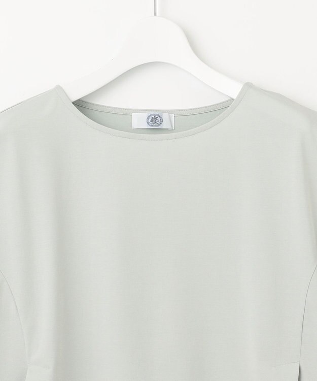 J.PRESS LADIES 【WEB限定・吸水速乾】OUKAプレーティング カットソー ライトグリーン系
