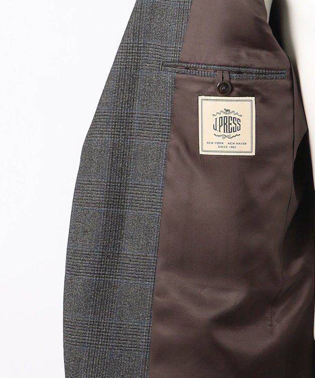 J.PRESS MEN 【ARTHUR HARRISON】 スコティッシュグレナカート スーツ グレー系4