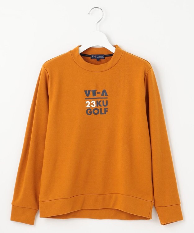 23区GOLF 【WOMEN】【吸湿発熱】グランサーモ裏毛 プルオーバー キャメル系