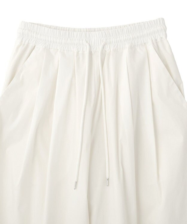 AMERICAN HOLIC ナイロンドロストタックパンツ Off White