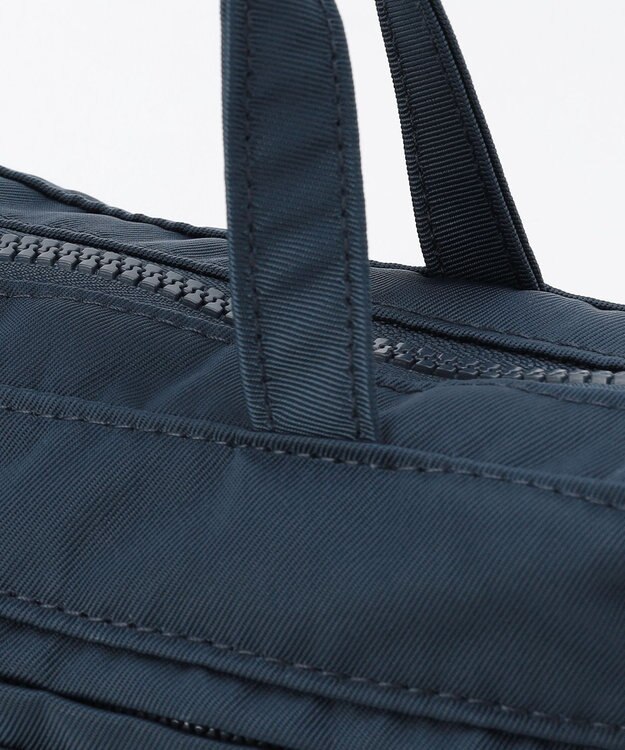 LA BAGAGERIE 【MONICA】サイドジップ2WAYトートバッグ ネイビー