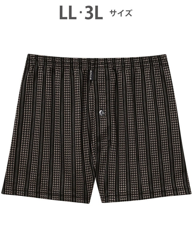 WACOAL MEN トランクス 天然由来繊維（混） しっとりなめらかな肌ざわり ニット素材 前開き GT7802 /ブロス バイ ワコールメン ベージュ