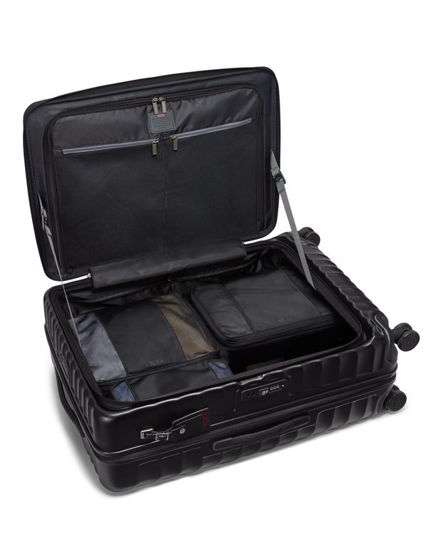 TUMI 19 DEGREE ラージ・フロント・アクセス・エクスパンダブル・チェックイン ブラック テクスチャー