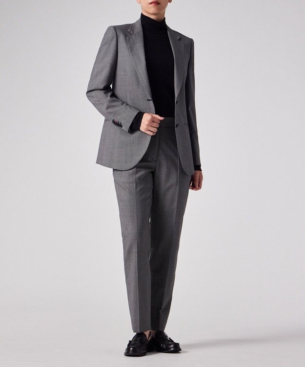 Paul Smith マイクロ ハウンドトゥース ジャケット グレー