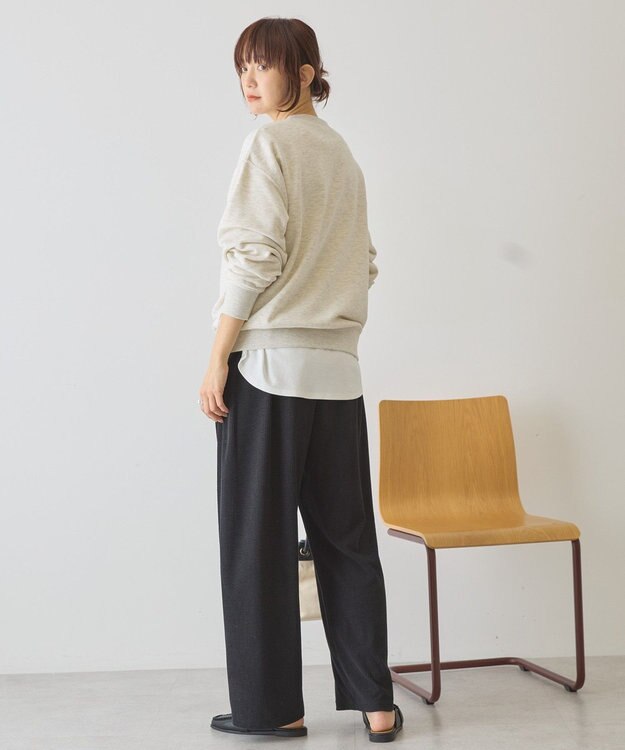 AMERICAN HOLIC News paperスウェット Gray Mixture